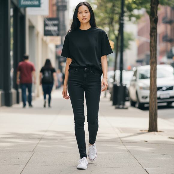 American Eagle Outfitters Pants - American Eagle Next Level Stretch Skinny Jeans Black Size 6 Regular Women’s